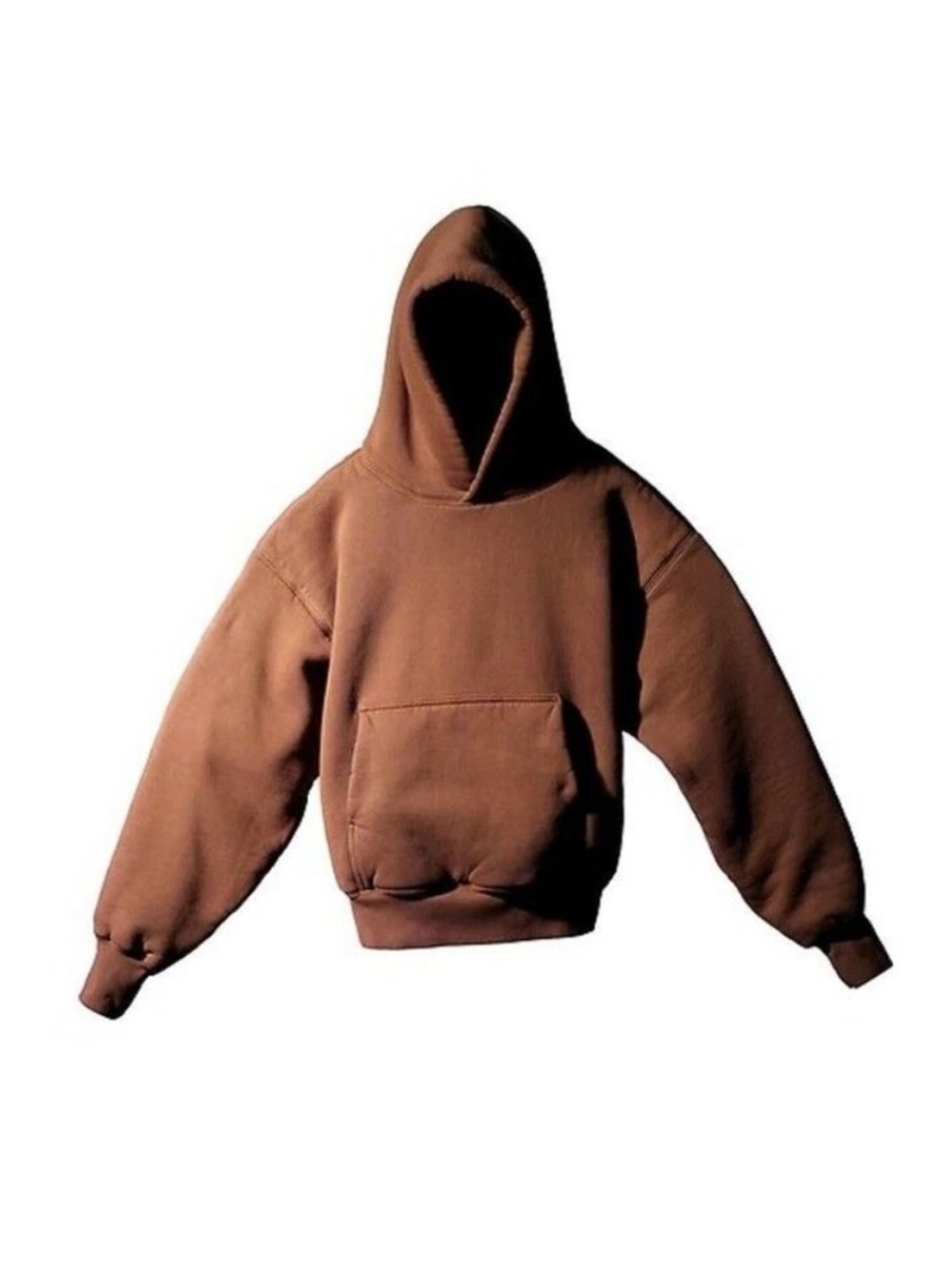 GAP x Yeezy Brown Double Later Heavyweight 100% Cotton Hoodie XS